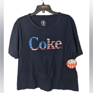 Recycled Karma Coke Graphic T-Shirt Women's Size XL NWT